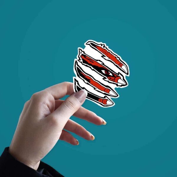 Kurama Scratch Sticker
