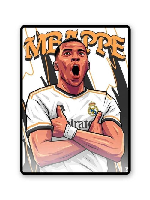 Kylian Mbappe 24 Sticker