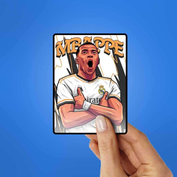 Kylian Mbappe 24 Sticker