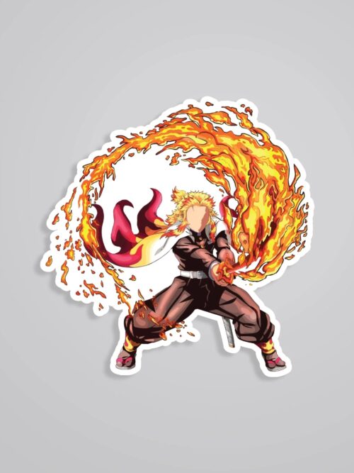Kyojuro Rengoku Anime Stickers