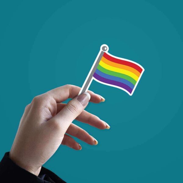 LGBTQ Flag Sticker