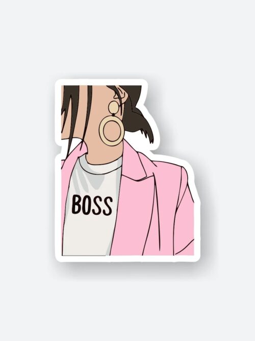 Lady Boss Sticker