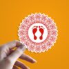 Lakshmi Footsteps   Diwali Sticker