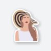 Lana Del Rey Floppy Hat Sticker