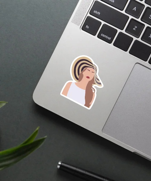 Lana Del Rey Floppy Hat Sticker