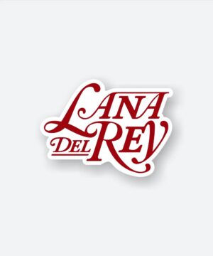 Lana Del Rey Name Sticker Lana Del Rey Name Sticker