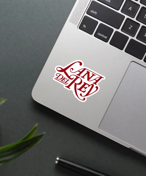 Lana Del Rey Name Sticker