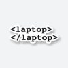 Laptop Tag Sticker