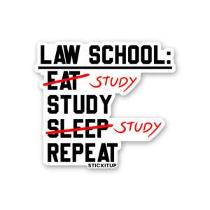 Law School Sticker Law School Sticker