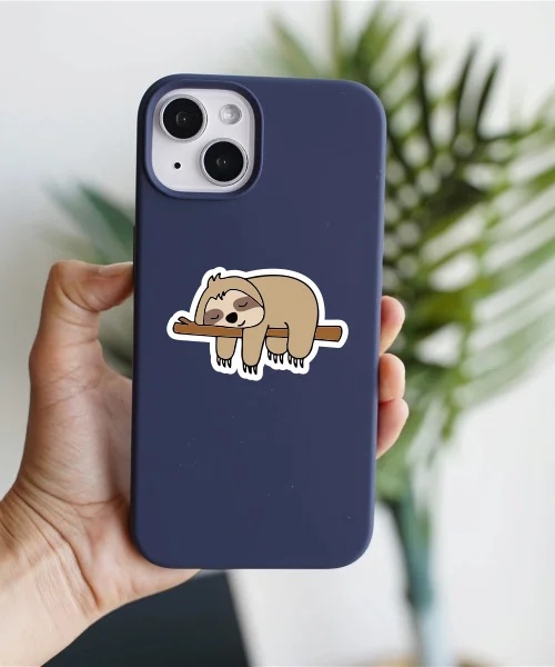 Lazy Sloth Sticker
