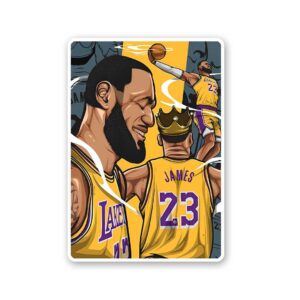 Lebron James Sticker
