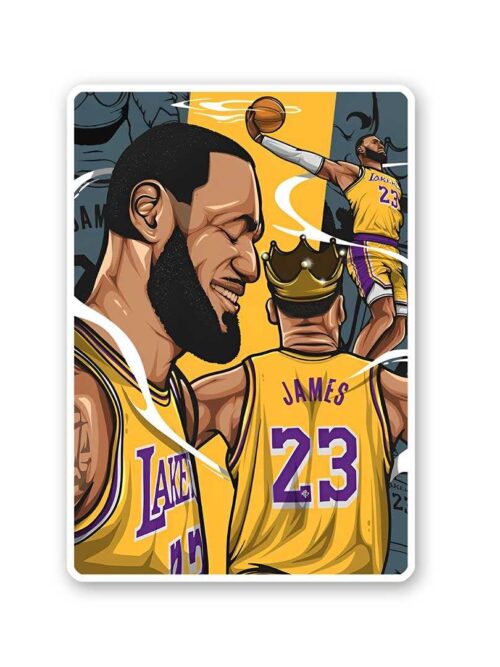Lebron James Sticker