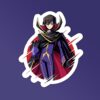 Lelouch Lamperouge Laptop Mobile Stickers