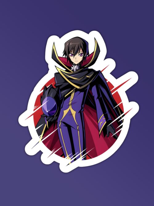 Lelouch Lamperouge Laptop Mobile Stickers