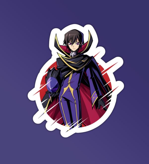 Lelouch Lamperouge Laptop Mobile Stickers Lelouch Lamperouge Laptop Mobile Stickers
