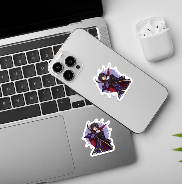 Lelouch Vi Code Geass Laptop Mobile Stickers Lelouch Vi Code Geass Laptop Mobile Stickers