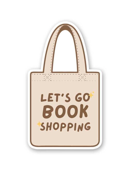 LetS Go Shopping Sticker