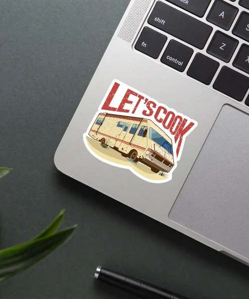 Lets Cook Breaking Bad Sticker