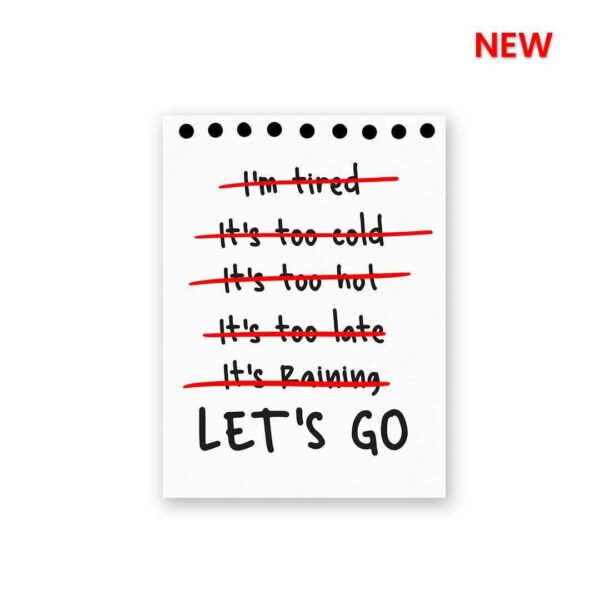Lets GO Sticker