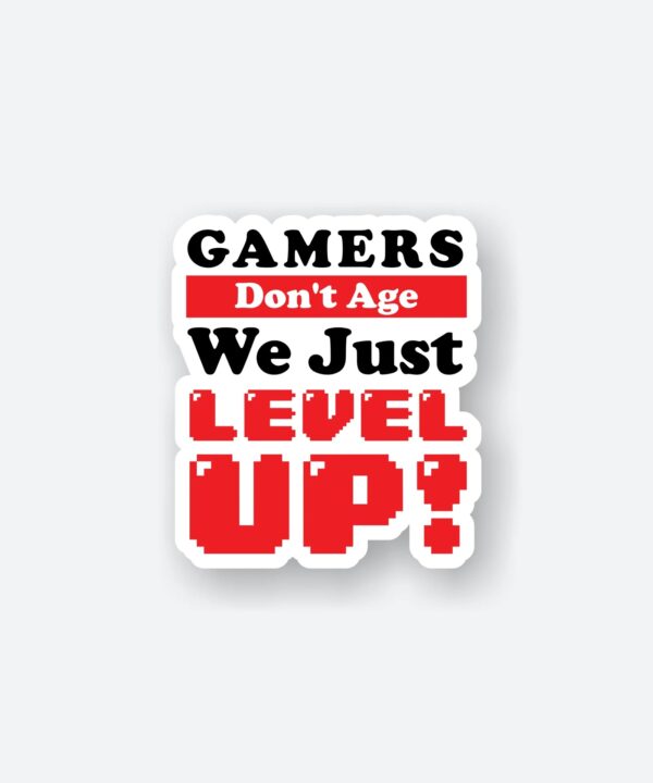 Level Up Sticker