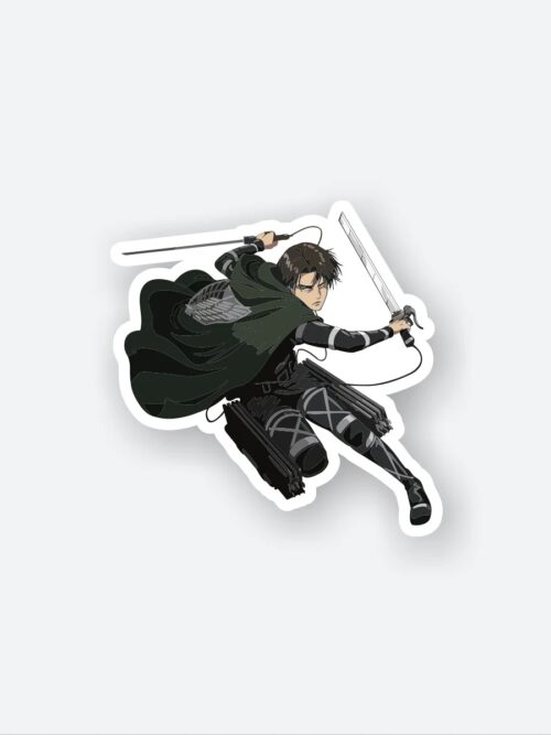 Levi Attacking Sticker