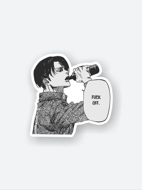 Levi Drinking Sticker