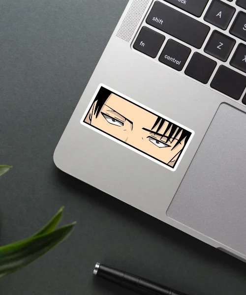 Levi Killer Stare Sticker Levi Killer Stare Sticker