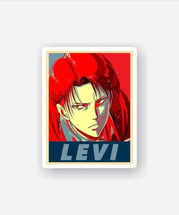 Levi Poster Sticker