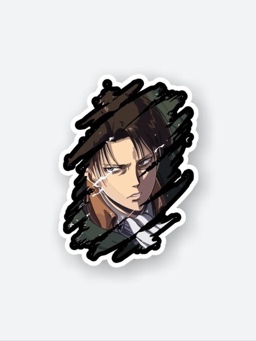 Levi Raged Sticker