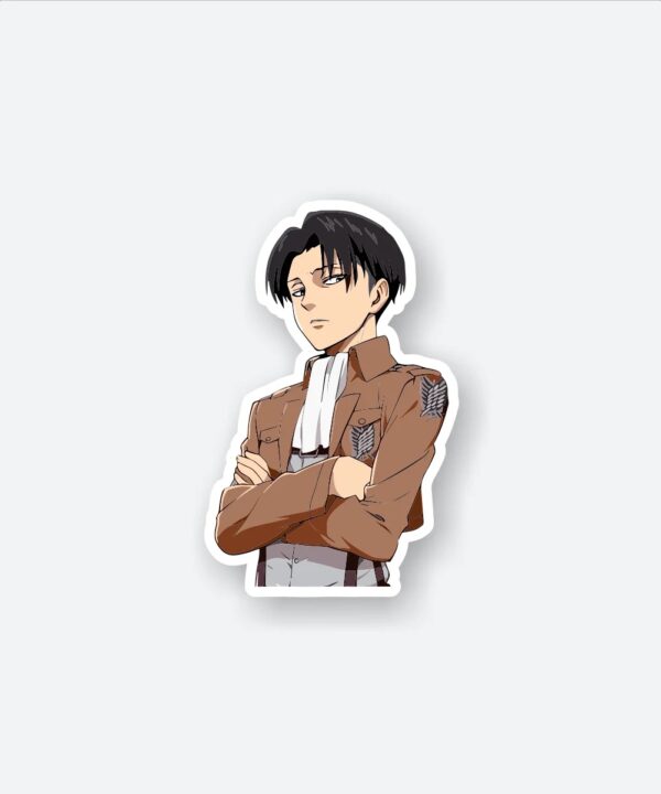 Levi serious Sticker_1 Levi Serious Sticker