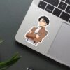 Levi Serious Sticker