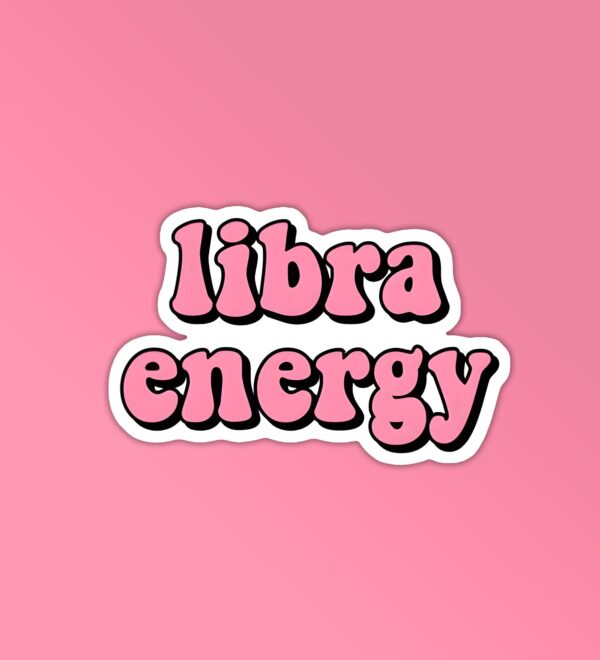 Libra Energy Sticker Libra Energy Sticker