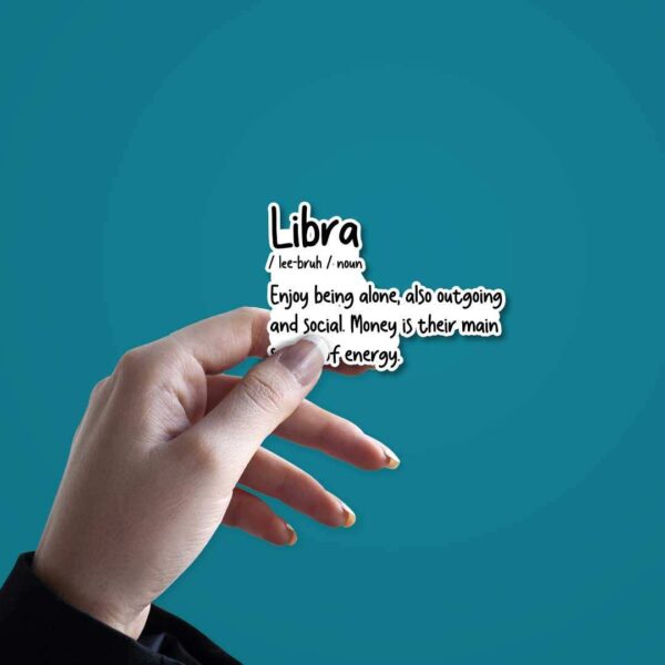 Libra Sticker
