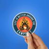 Life Is Better Around The Campfire Sticker