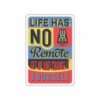Life Has No Remote Control Sticker