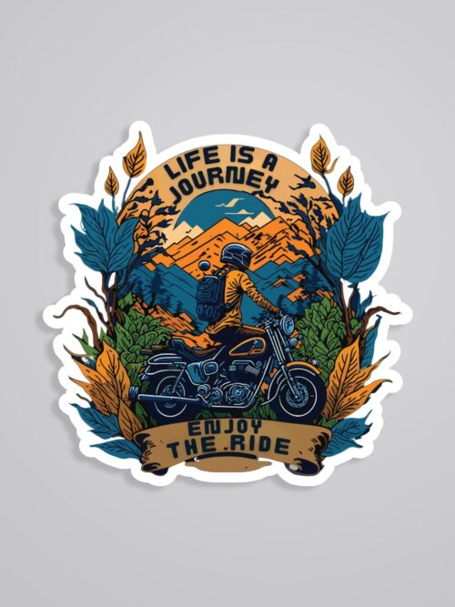 Life Is A Journey Travels Stickers