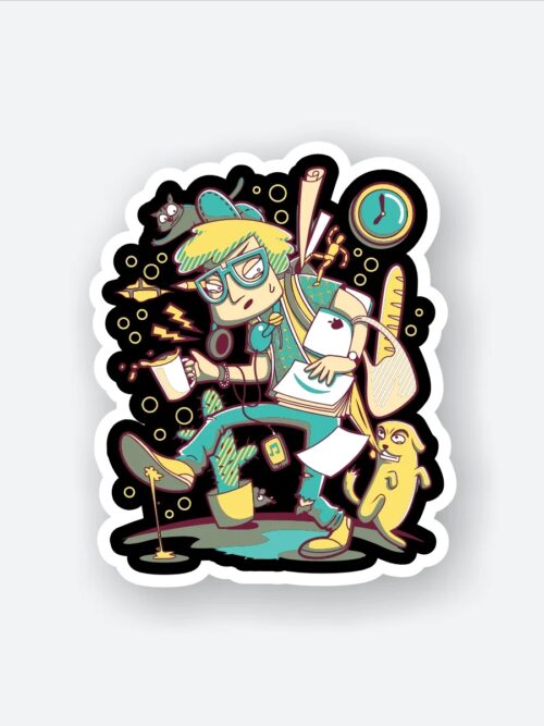 Life Is A Mess Sticker