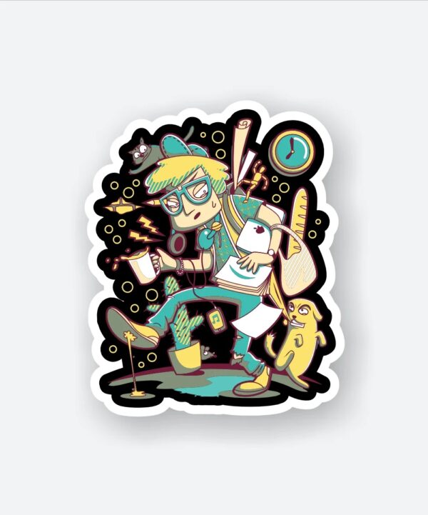 Life Is A Mess Sticker Life Is A Mess Sticker