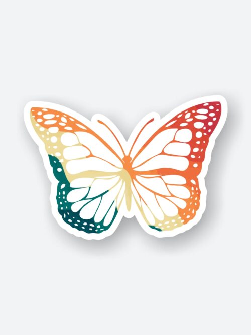 Light Butterfly Sticker