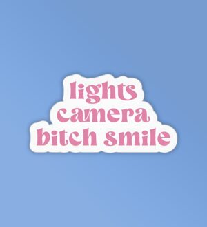 Lights Camera Bitch Smile Taylor Swift Stickers Lights Camera Bitch Smile Taylor Swift Stickers