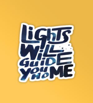 Lights Will Guide You Home Coldplay Laptop Mobile Sticker Lights Will Guide You Home Coldplay Laptop Mobile Sticker