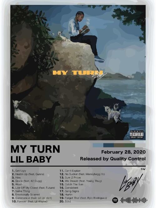 Lil Baby My Turn Music Poster