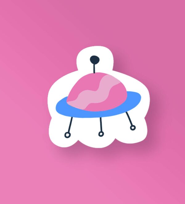 Lil Spaceship Space Stickers Lil Spaceship Space Stickers