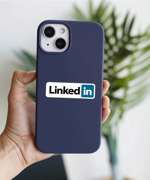 LinkedIn Name Logo Sticker LinkedIn Name Logo Sticker