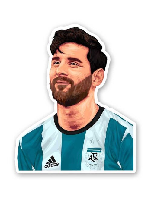 Lionel Messi Argentina 2.0 Sticker