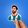 Lionel Messi Argentina 2.0 Sticker