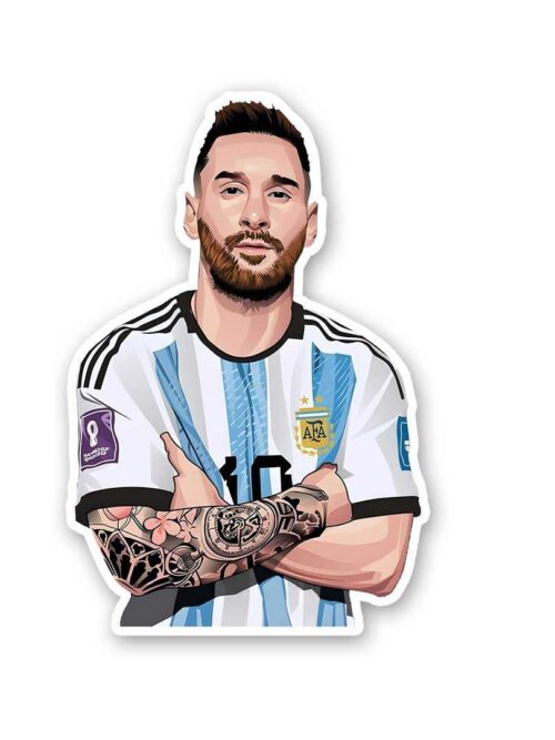 Lionel Messi Argentina Sticker