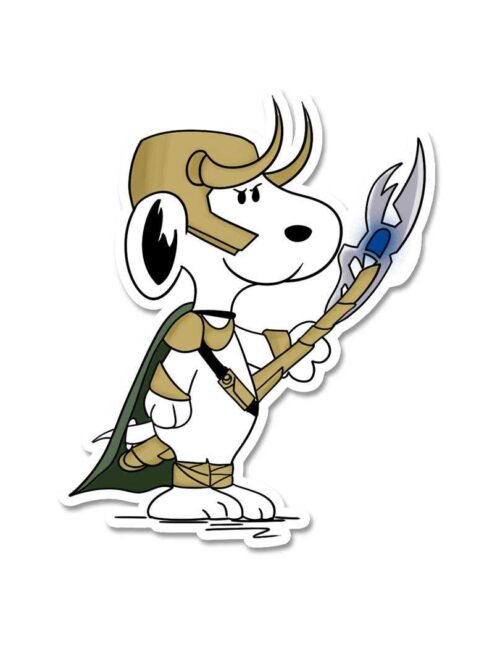 Loki Dog Sticker