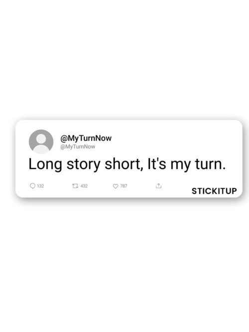 Long Story Short Sticker