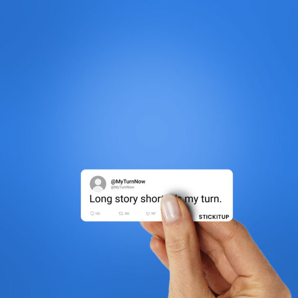 Long Story Short Sticker